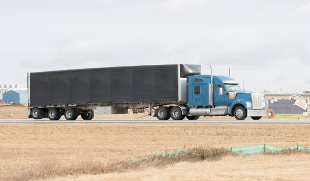 istock Heavy Cargo on the Road 1353914360