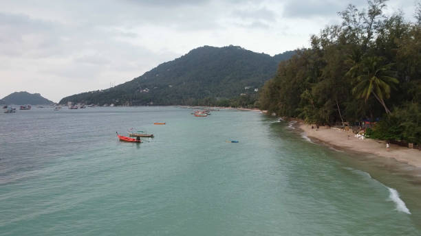 istock Sairee beach in Koh Tao, Surat Thani, THAILAND. 1353916709