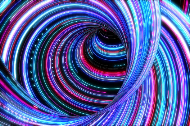 istock Abstract curve art backgrounds 1353917750