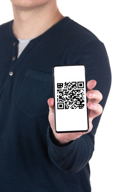 istock a person shows his smartphone with a QR code and is scanned for verification 1353945537