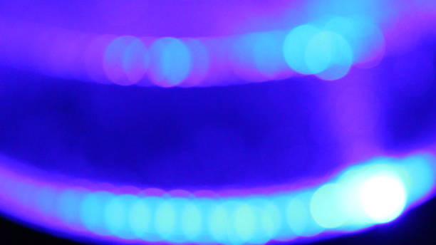istock Lilac blue ultra glow bokeh 1353953113