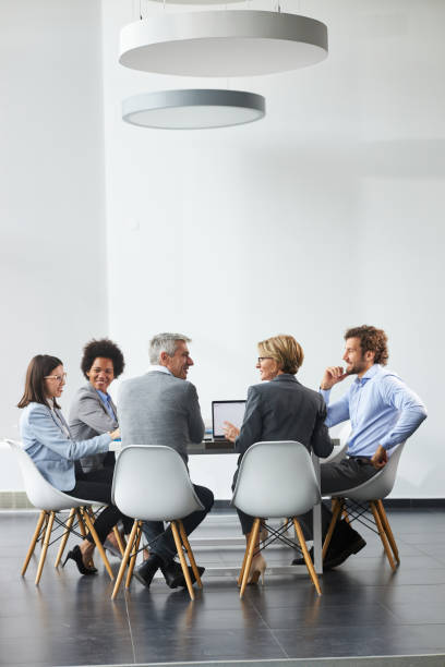 istock Business meeting in a modern office! 1353963856