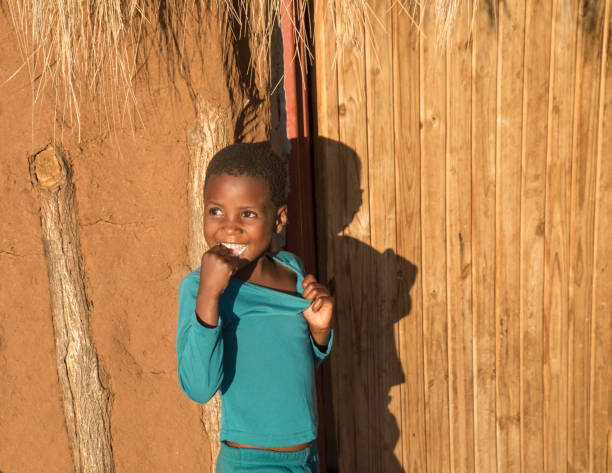 istock African village child 1353967477