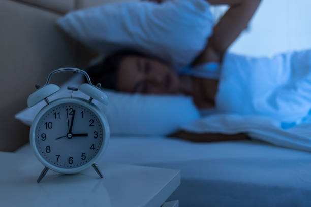 istock Woman suffering from insomnia. 1353969636