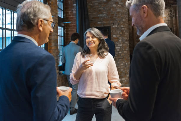 istock Business people during seminar 1353977422