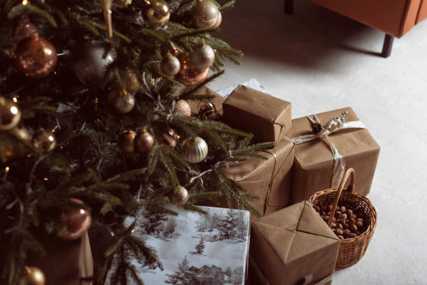 istock Christmas decorations and accessories in the studio 1353981316