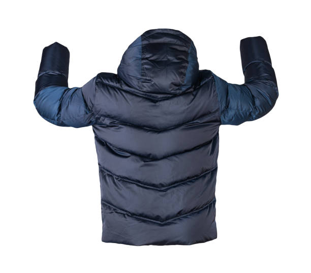 istock mens  jacket isolated on white background. fashionable clothes 1353988104