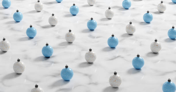 istock Christmas balls modern decoration background 1353990792
