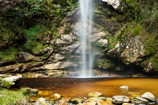 waterfall in the city of lima duarte - duarte lima imagens e fotografias de stock