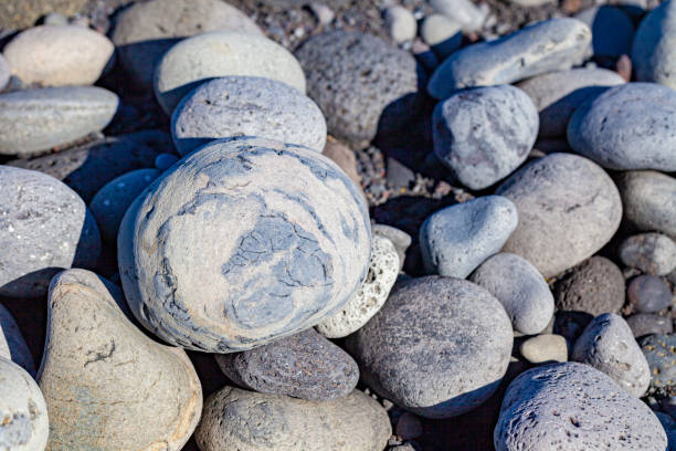 istock Saint-Paul boulder beach in La Reunion, 1354031510