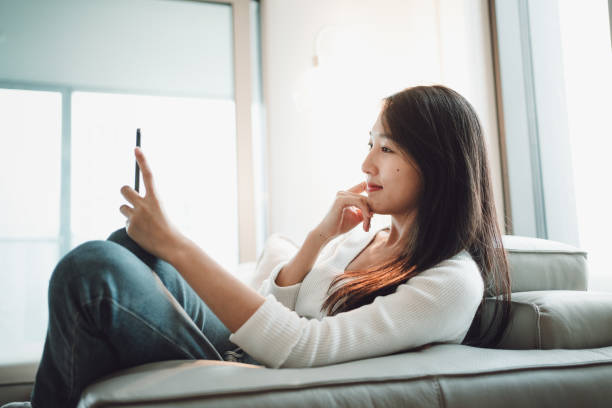 istock Stay in touch at home 1354034811