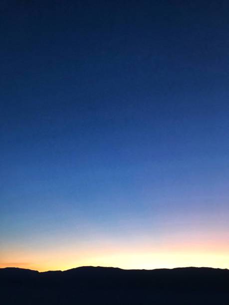 istock Sunset behind the Montenegrin hills. 1354045443