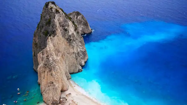 Photo of Mizithres breach, Keri, Zakynthos