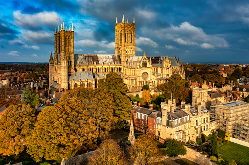 Editorial content. Travel and tourism in the City of Lincoln in the UK. 03-03-2024 Lincolnshire United Kingdom.