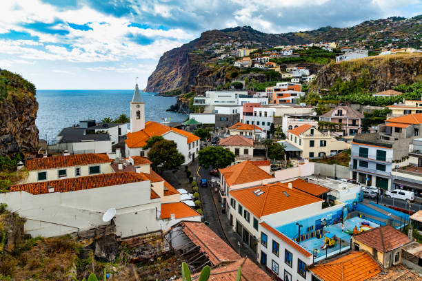 istock Camara de Lobos Village, Madeira 1354062508