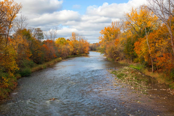 istock Grand River in Paris Ontario Canada 1354064162