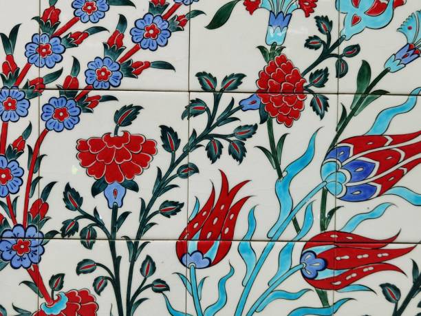 istock Famous tiles on mosques in Istanbul from the 16th century 1354064232