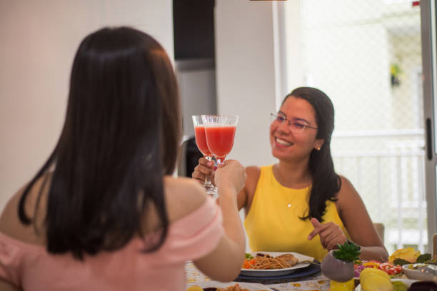 istock toast the table with juice. 1354065109