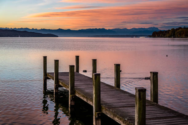 istock old wooden jetty at a lake 1354074905
