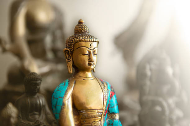 Boeddha beeldje stock photo