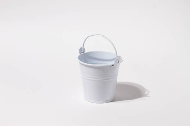 istock White metal bucket 1354086919
