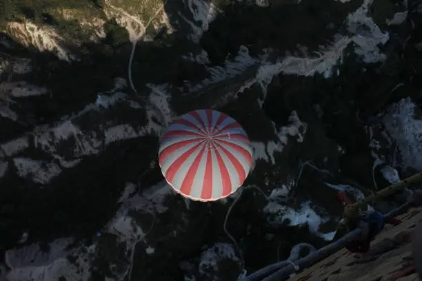 Cappadocia is one of the best places to fly with hot air balloons.