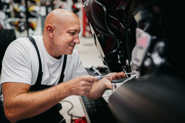 istock Bike repair 1354097993