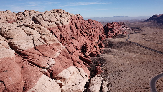 390 feet above Red Rock Canyon.