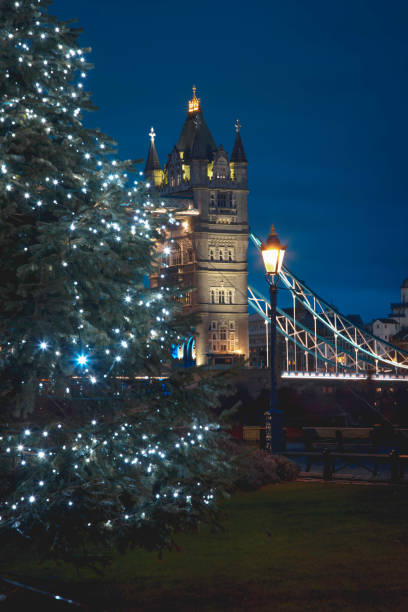 istock Tower Bridge and Christmas time in London, UK 1354105404