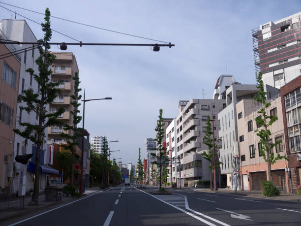 istock Kitakyushu town in early morning 1354166292