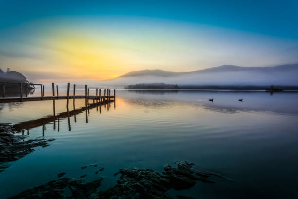 istock Sunrise at Derwentwater 1354171883