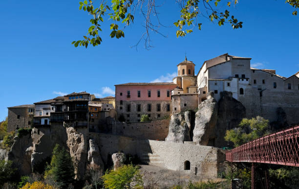 istock Hanging houses - beautiful buildings in Cuenca, Spain 1354172682