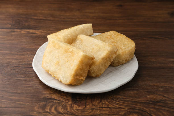 istock Jadah Goreng or Fried sticky rice cake is Javanese traditional cake. 1354173921