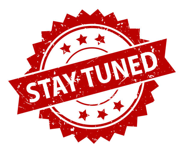 istock Stay Tuned - Stamp, Imprint, Seal Template. Grunge Effect. Vector Stock Illustration 1354174081