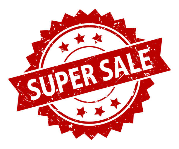 istock Super Sale - Stamp, Imprint, Seal Template. Grunge Effect. Vector Stock Illustration 1354174087