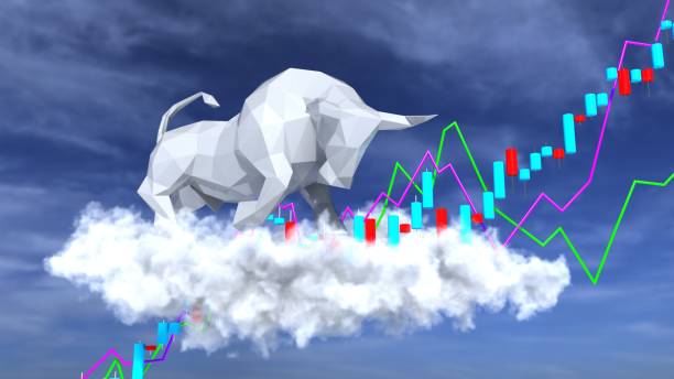 istock Bull on the cloud in the sky 1354187318