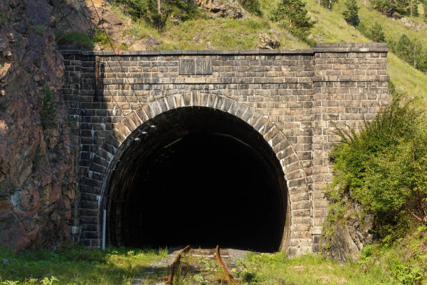 istock Circum-Baikal Railway, russia 1354192268