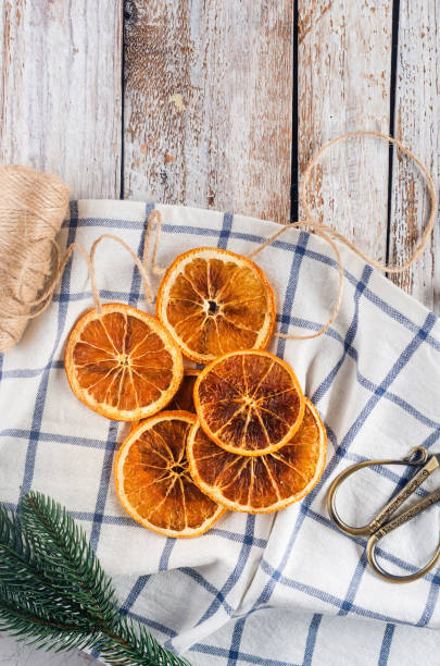 istock Dry Oranges for Christmas Decorations. 1354200065