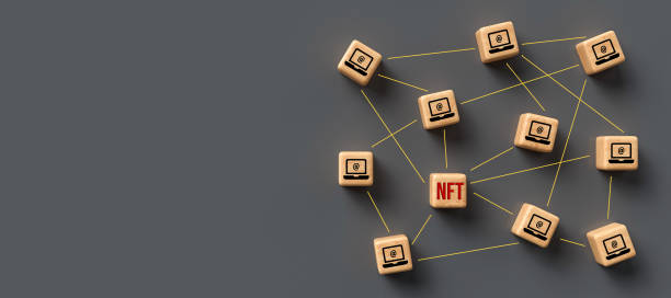 istock cubes with message NFT and computer symbols - 3d illustration 1354200139