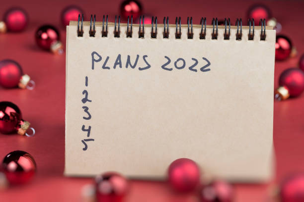 istock decorations and other attributes for celebrating New Year's holidays 1354218125