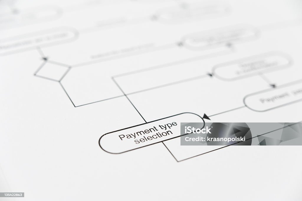 Logical grafico relativo, Online Store, negozio di Internet - Foto stock royalty-free di Bianco