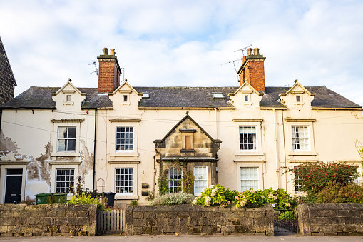 Dorset, UK - July 31st 2020: A view of the beautiful Kingston Lacy house, situated near Wimborne Minster in Dorset, UK.