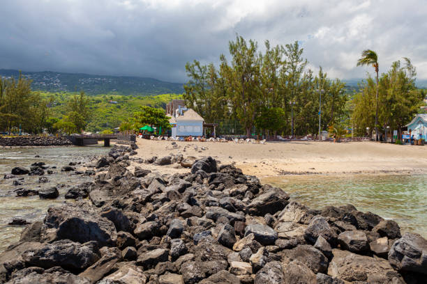 istock Roches Noires Beach, Saint-Gilles La Reunion. 1354235213