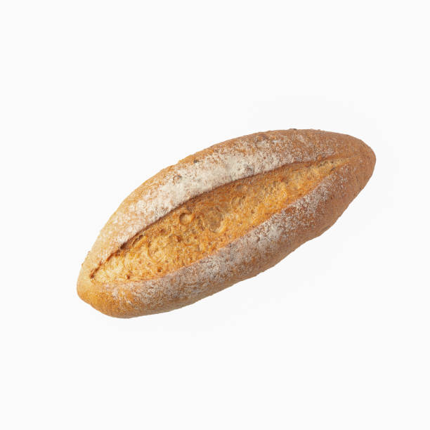 istock freshly baked bread isolated on white background 1354236686
