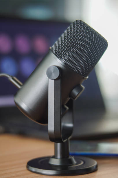 istock Microphone during speech in seminar as audio equipment is a must 1354239156