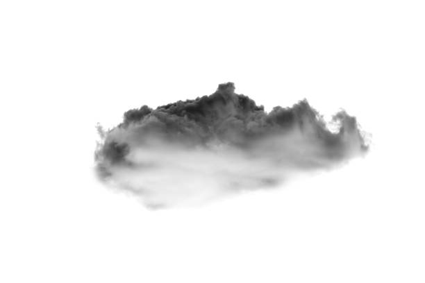 istock Collections of separate white clouds on a black background have real clouds. White cloud isolated on a black background realistic cloud. white fluffy cumulus cloud isolated cutout on black background. 1354246471