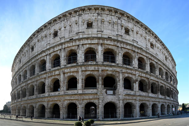 колизей, рим - collage monument ancient italy стоковые фото и изображения