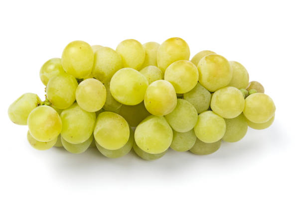 istock bunch of grapes on a white background 1354260889