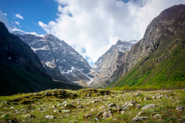 istock Beautiful Midagrabin valley in spring in North Ossetia 1354262461