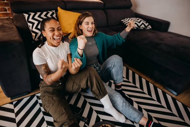 istock Happy couple at home 1354280316
